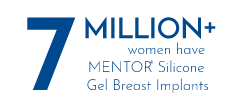 Mentor - 7 milion + women have Mentor Silicone implants